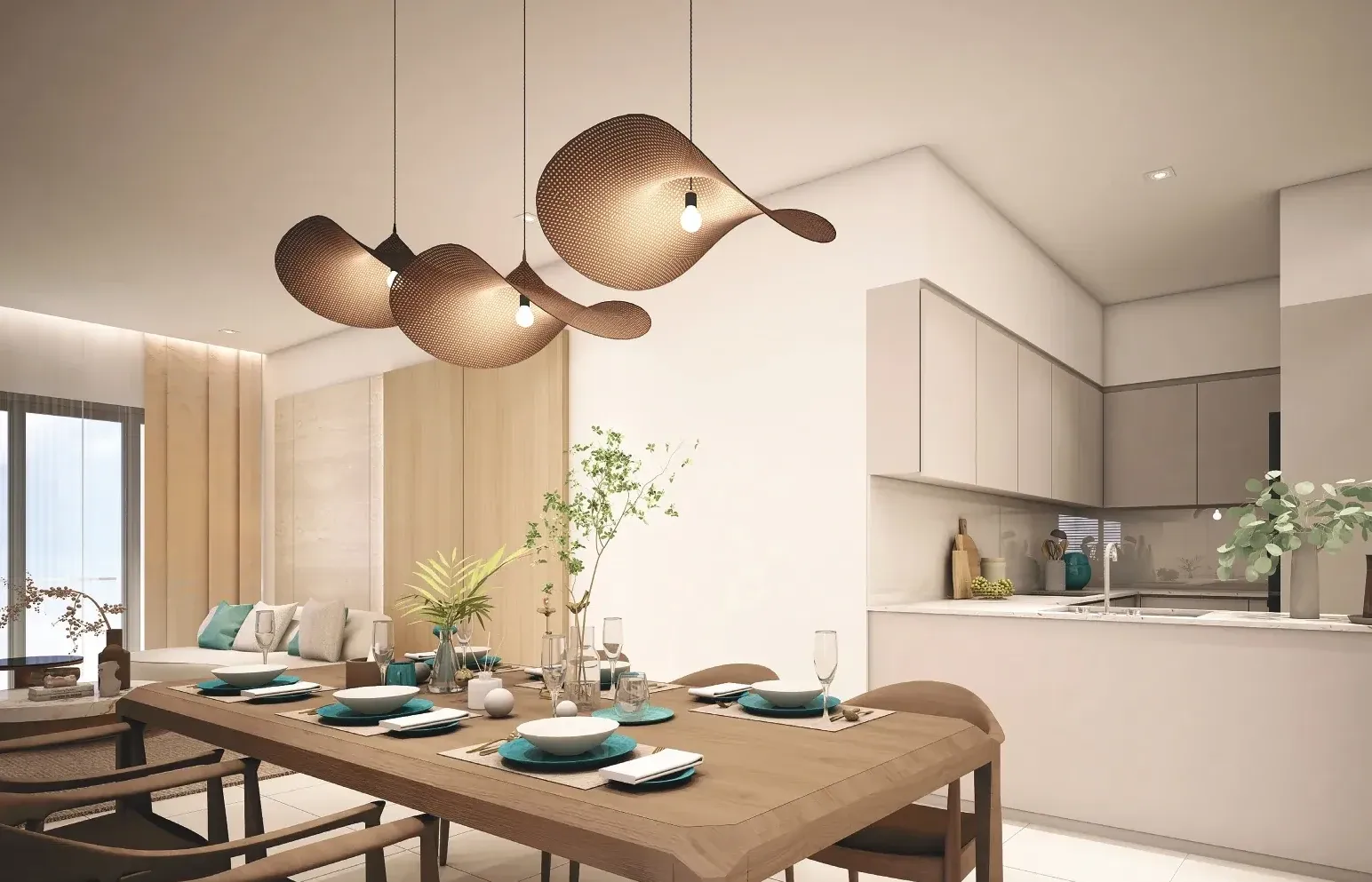 Kitchen and dining