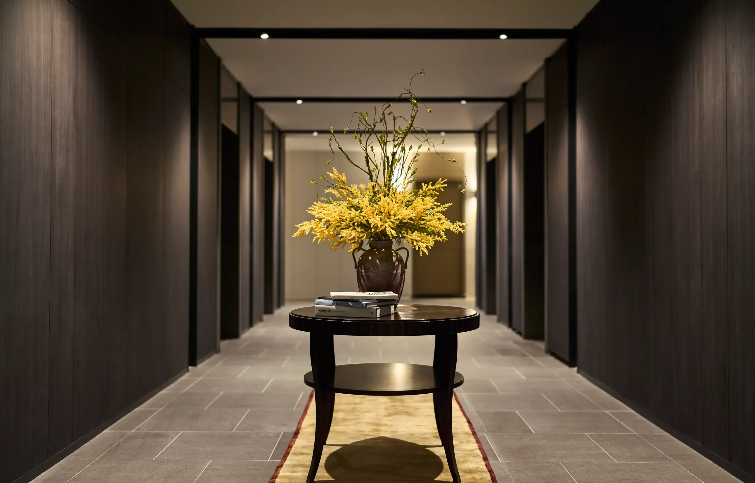 Residential lift lobby