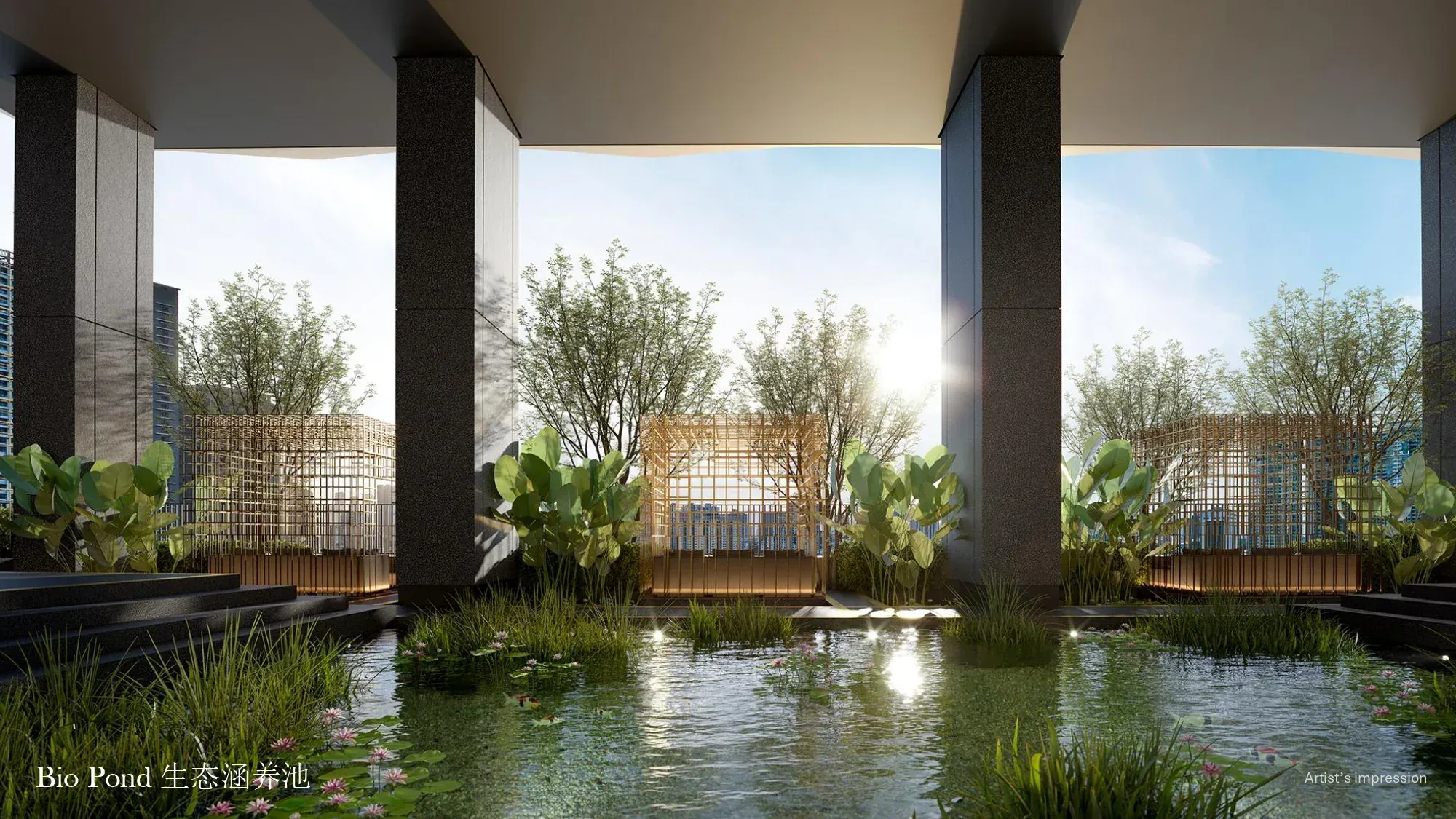 DIVINE KLCC bio pond