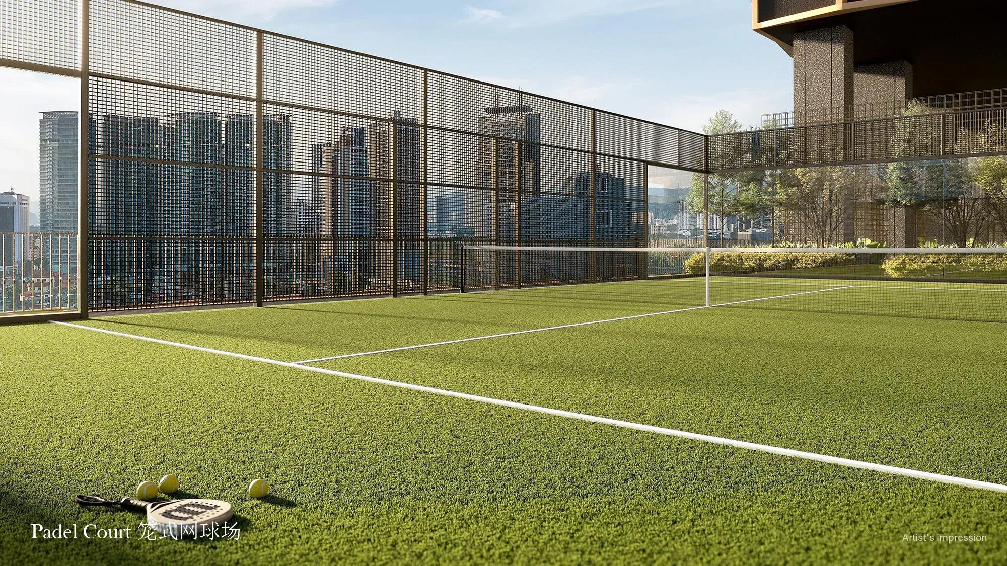 DIVINE KLCC padel court