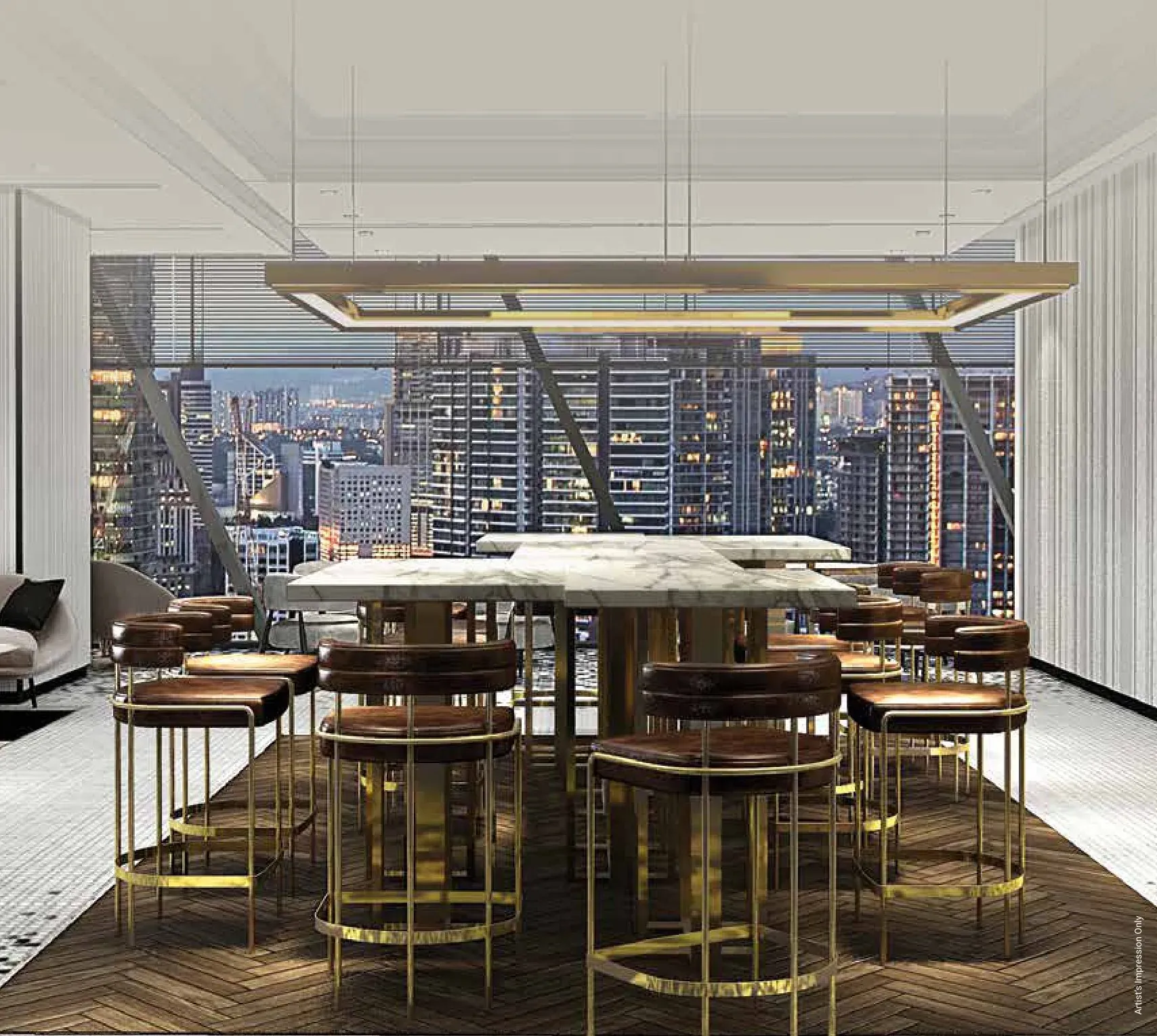 Sky bar and social deck