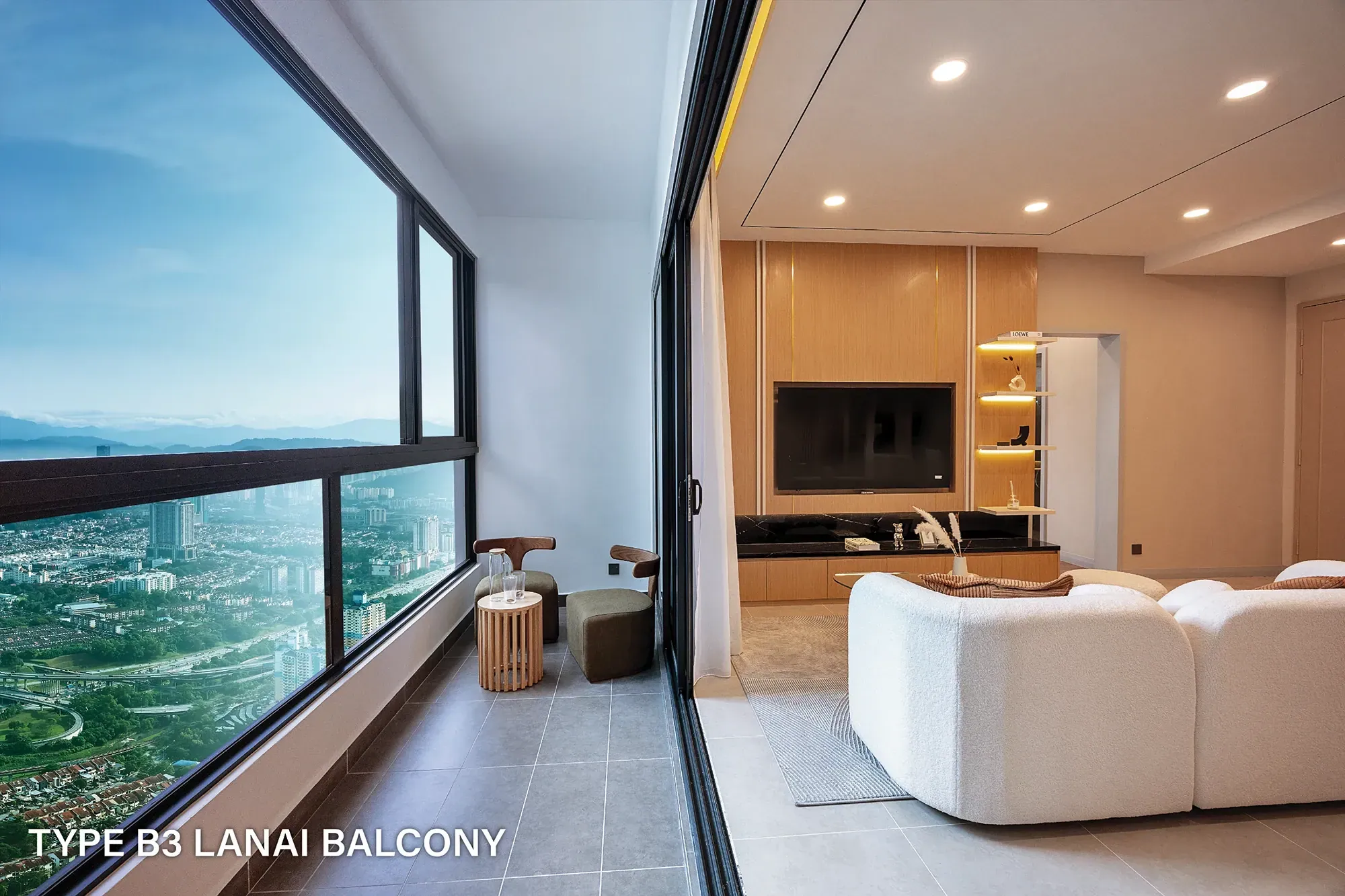 Type B3 lanai balcony