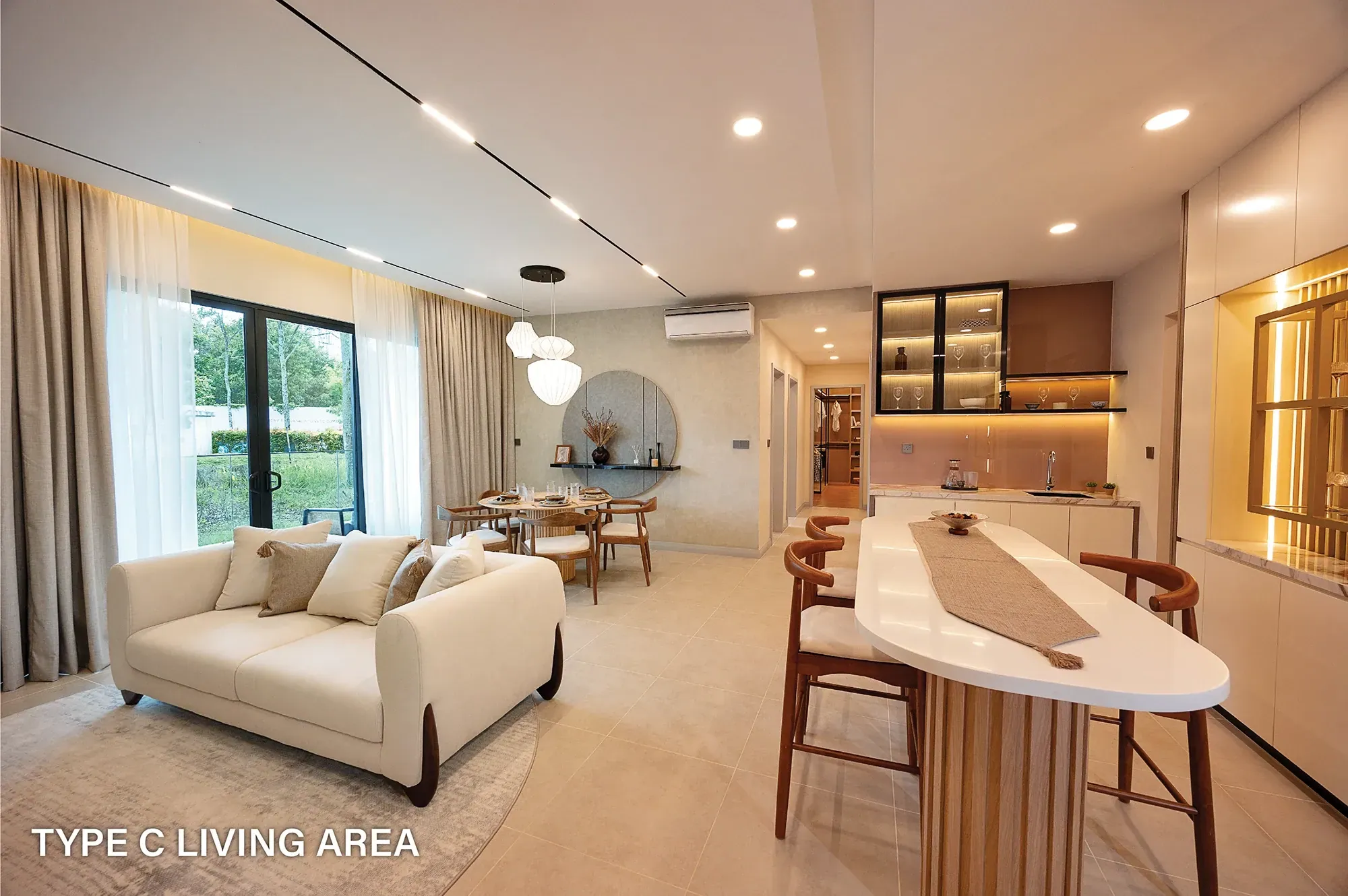 Type C living area