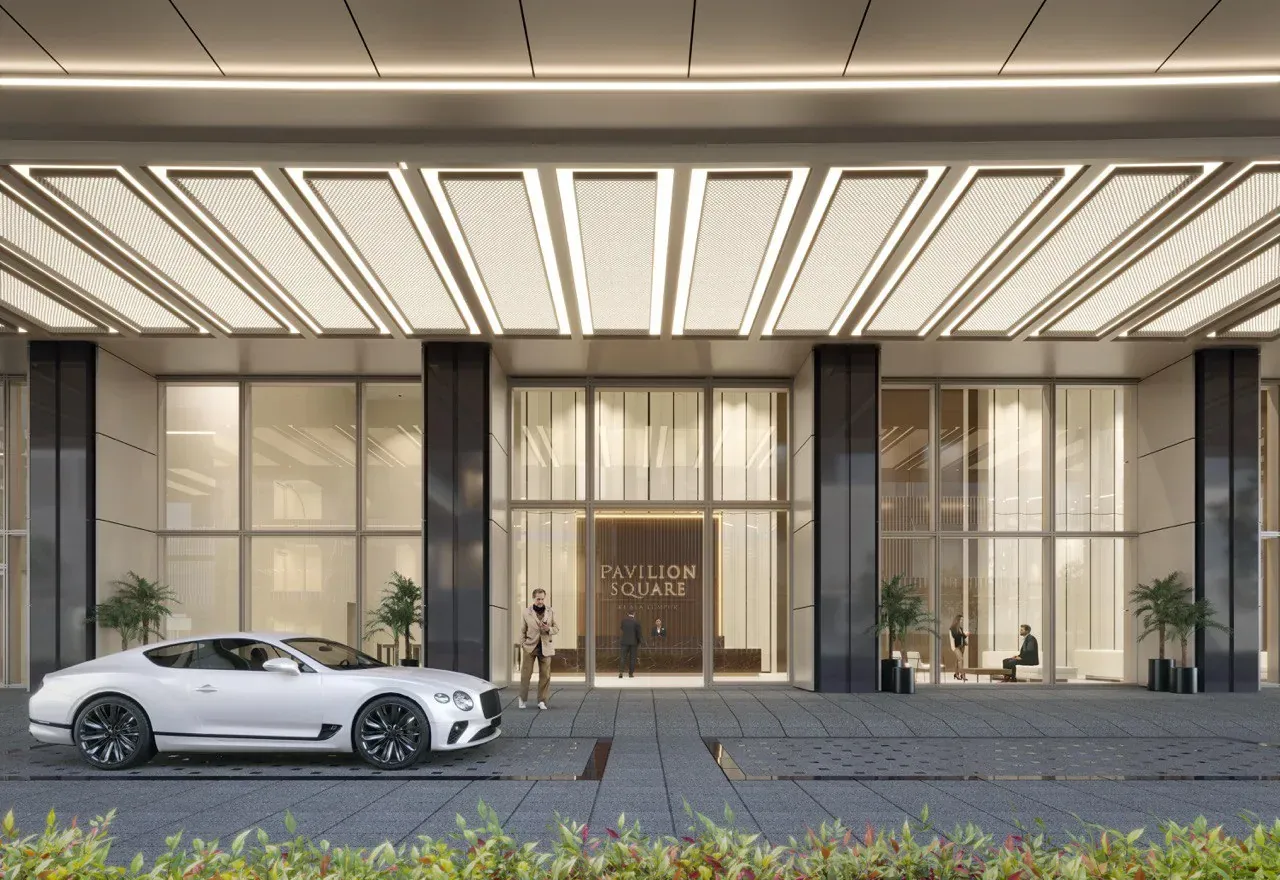 Arrival porte-cochère