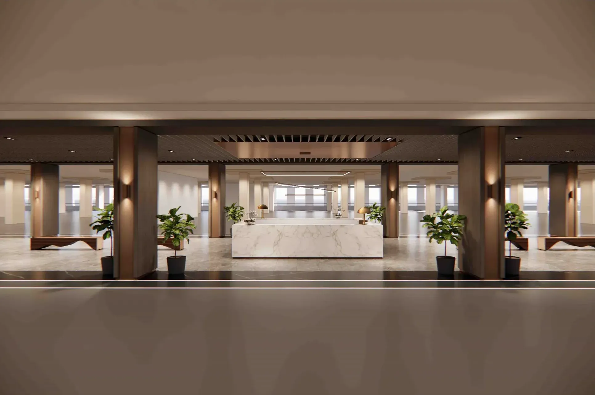 Concierge counter