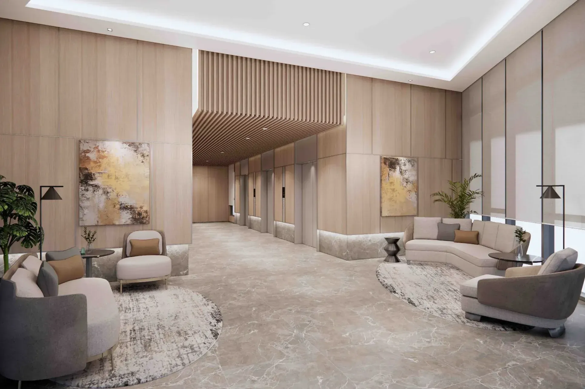 Ground floor lobby lounge