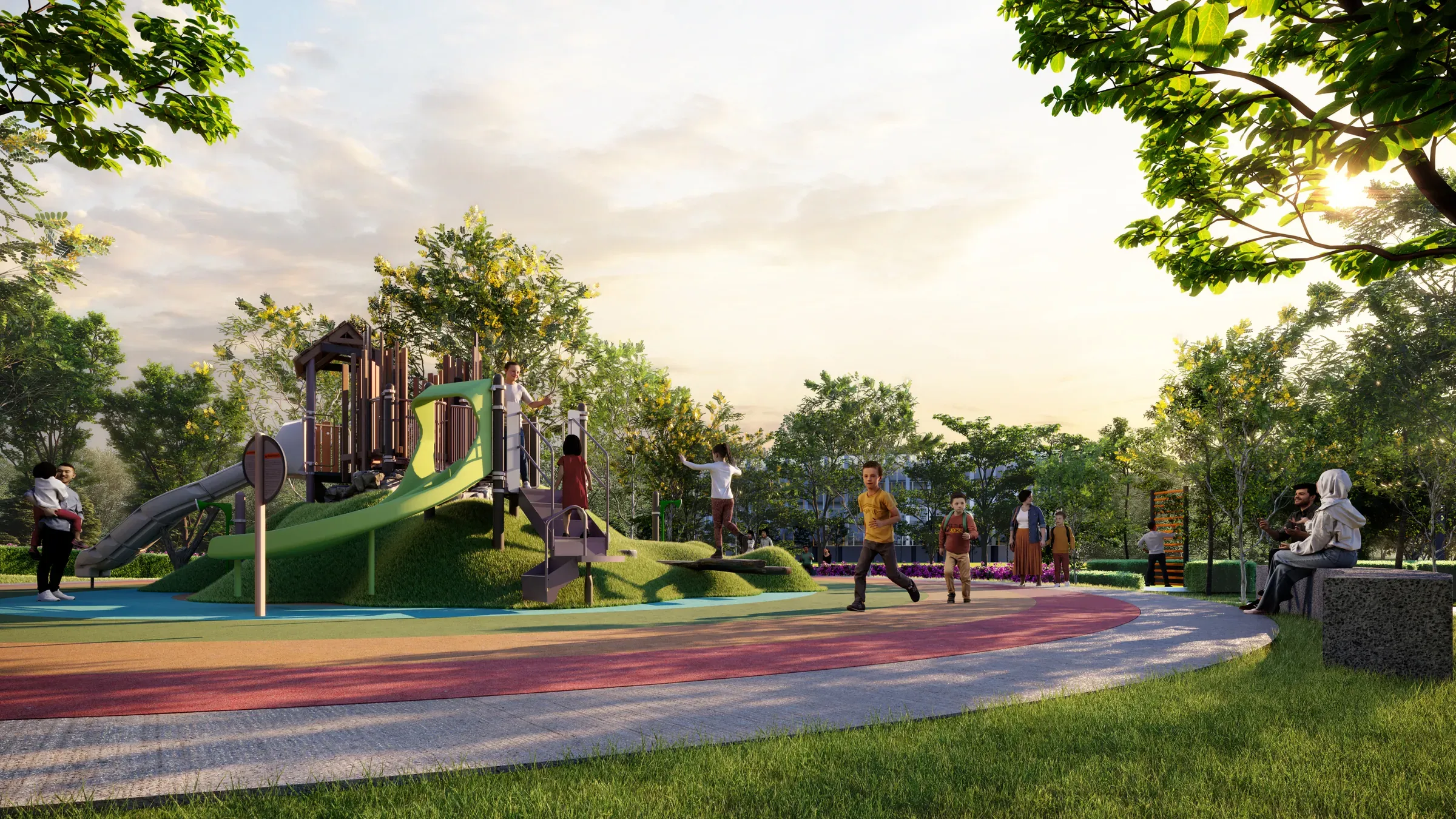 Playground in Nouvelle Park
