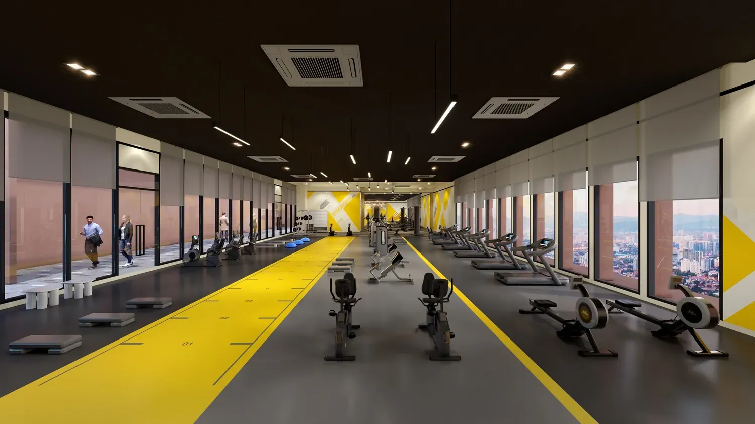 Body builder studio