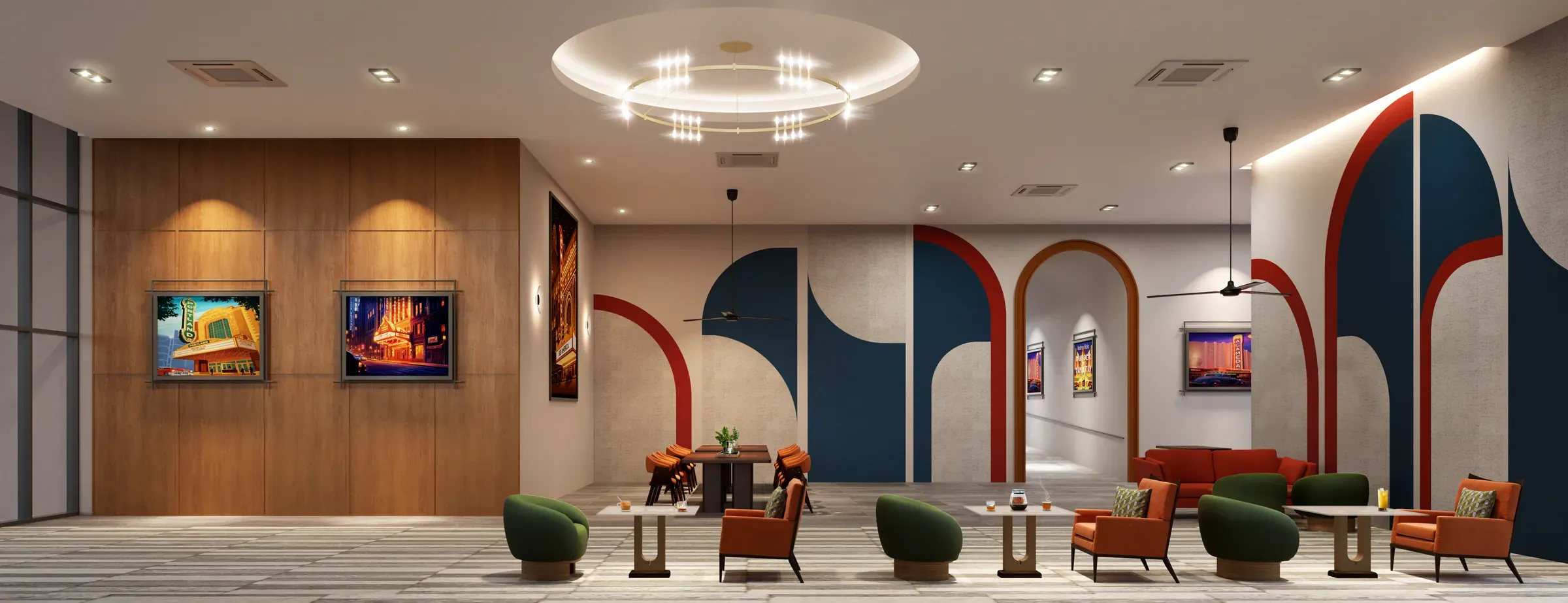 Lobby lounge
